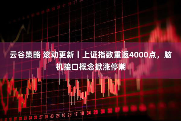 云谷策略 滚动更新丨上证指数重返4000点，脑机接口概念掀涨停潮